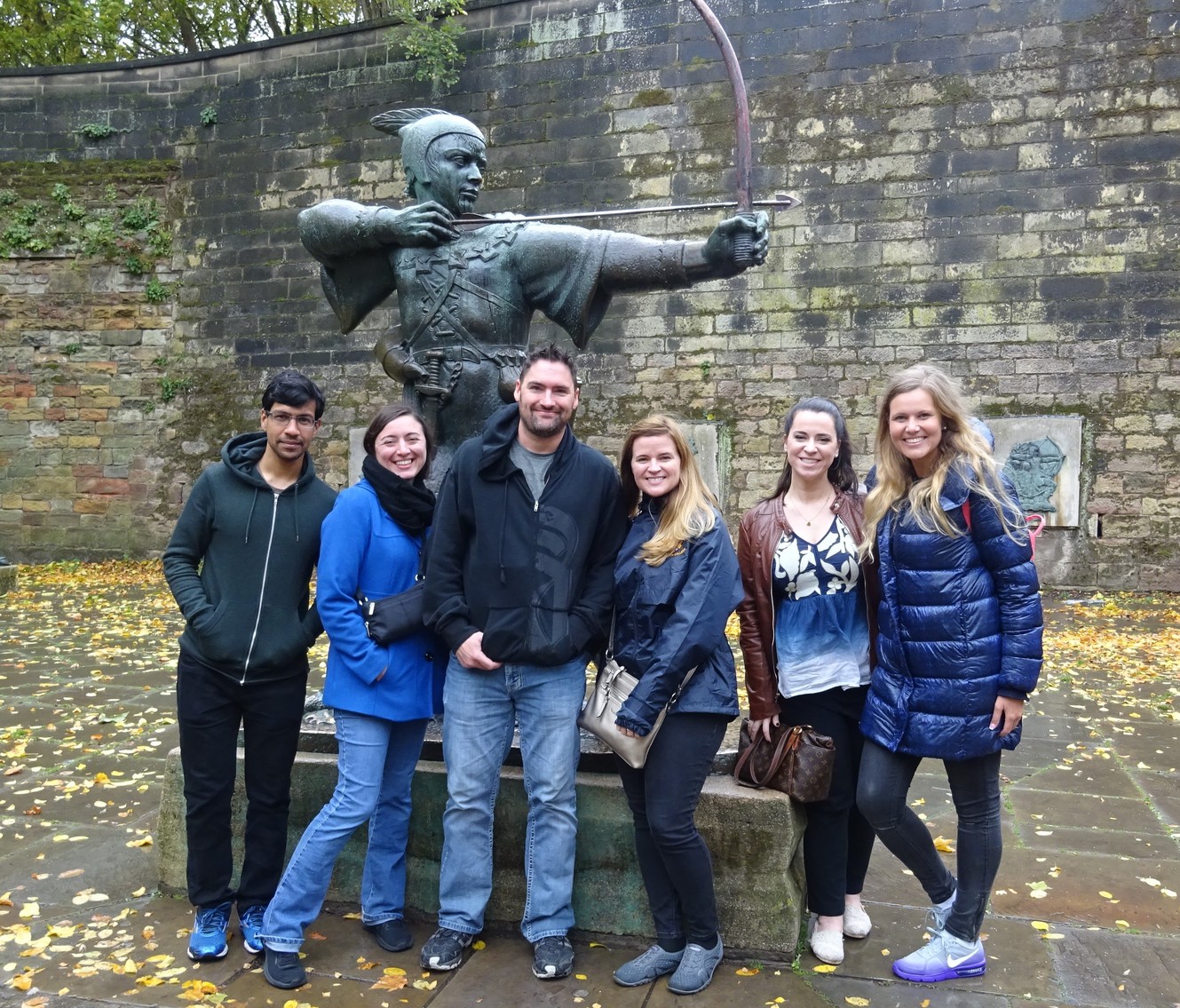 The gang meet Robin