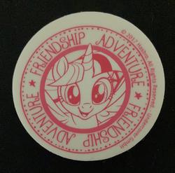 Round Twilight Sparkle eraser