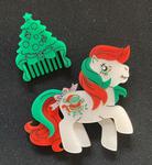 Merry treats brooch