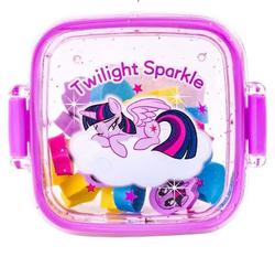 Box with Twilight Sparkle mini erasers