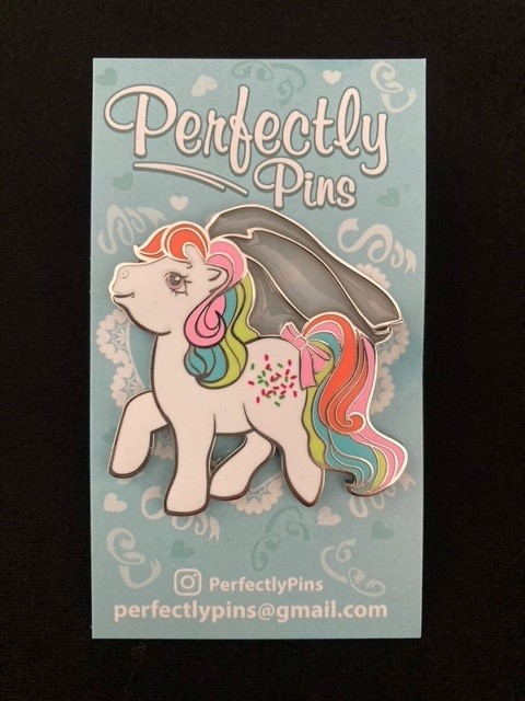 Confetti pin