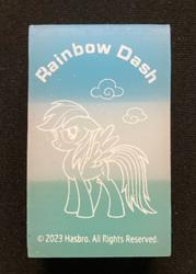 Rainbow Dash jelly eraser by iiGen