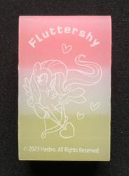 Fluttershy jelly eraser by iiGen