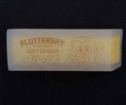 Fluttershy soft eraser by iiGEN