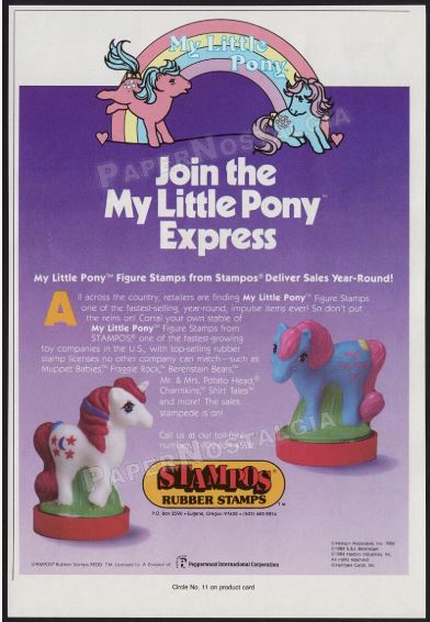 Stampos trade advertisement