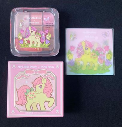 MLP x Pink Bear eyeshadow