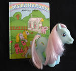 UK annuals and Rainbow Dash showergel
Fleamarket finds