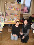 Pony-Conny & CocoBerry with their cool Nirvana display