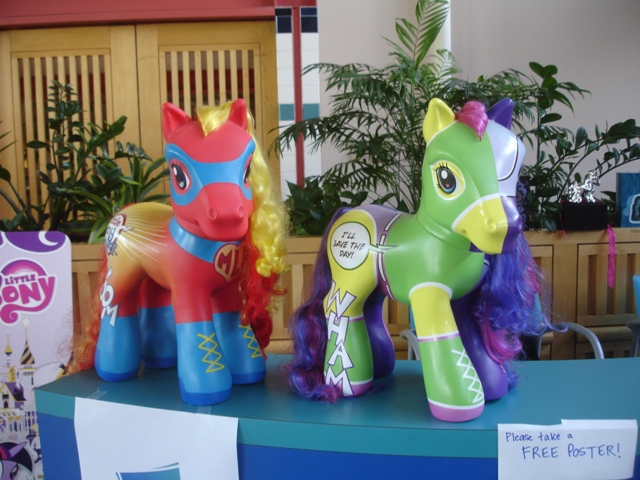 Giant SDCC ponies