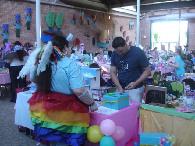 Ashlyne's Stall (and Steve)