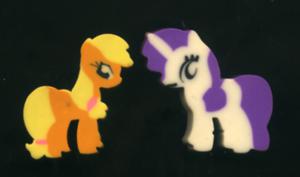 Applejack & Rarity