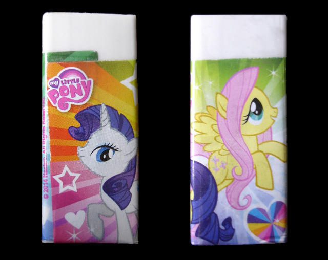 Rarity / Fluttershy (front & back)