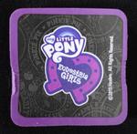 Purple logo eraser