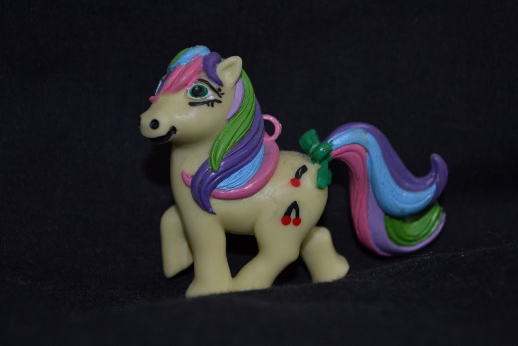 Yellow earth pony with cherries #1