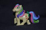 Yellow earth pony with cherries #2