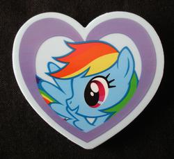 Rainbow Dash erasers