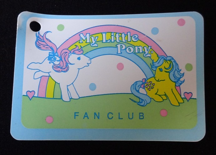 Fan Club bag tag