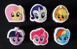 Mane Six pencil toppers