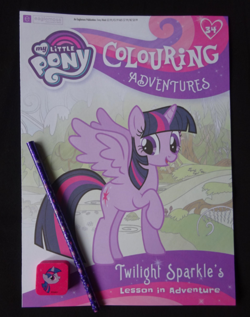 Issue 34 of the Colouring Adventures