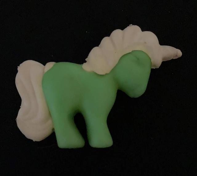 Green unicorn - possibly fake
