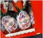 Giant Kinder eggs with Pony Life figures