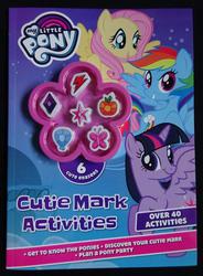 Activity book with cutie mark erasers - UK (Christmas 2016)