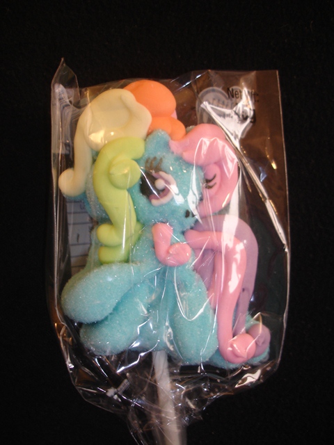 Rainbow Dash lolly
From a candy shop in Melbourne