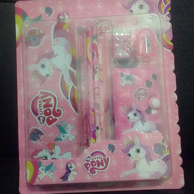 Pink donkey eraser