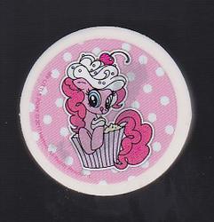Round Pinkie Pie eraser